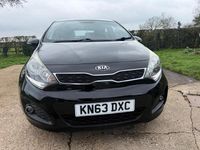 Used Kia Rio 2013 Black Hatchback