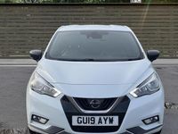 Used Nissan Micra S 117 HP (86 kW) 2019 White Hatchback