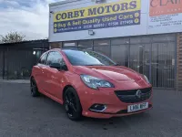Begagnad Vauxhall Corsa Edition 2016 Röd Halvkombi