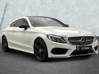 Used Mercedes C200 AMG line 180 HP (132 kW) 2017 White Coupe