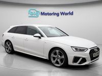 Used Audi A4 S-Line 150 HP (110 kW) 2023 White Estate