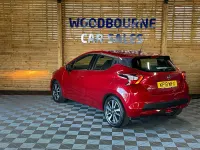 Used Nissan Micra Acenta 100 HP (73 kW) 2019 Red Hatchback
