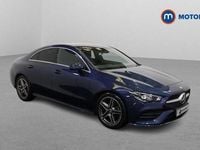 Used Mercedes CLA180 AMG line 136 HP (100 kW) 2022 Blue Sedan