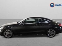 Used Mercedes C300 AMG line 258 HP (189 kW) 2019 Black Coupe