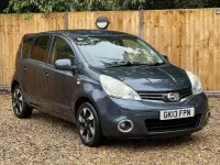Used Nissan Note N-TEC 2013 Blue Hatchback