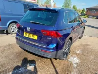 Używany VW Tiguan SE 150 KM (110 kW) 2018 Niebieski SUV
