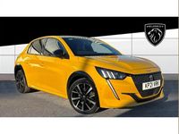 Used Peugeot 208 Premium 101 HP (74 kW) 2021 Yellow Hatchback