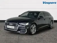 Used Audi A6 S-Line 200 HP (147 kW) 2022 Black Estate