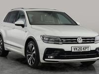 Used VW Tiguan R-line 150 HP (110 kW) 2020 White SUV