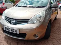 Used Nissan Note Tekna 110 HP (80 kW) 2010 Beige Hatchback
