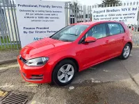 Used VW Golf VII Edition 125 HP (91 kW) 2016 Red Hatchback