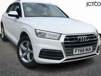Used Audi Q5 Sport 187 HP (137 kW) 2018 Ibis white, solid SUV