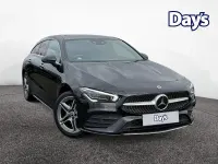 Used Mercedes CLA250e Shooting Brake AMG line 218 HP (160 kW) 2021 Black Estate