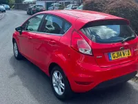 Used Ford Fiesta Zetec 2014 Red Hatchback