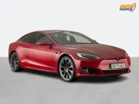 Used Tesla Model S Performance 580 kW (789 HP) 2020 Red Hatchback