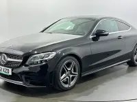 Second-hand Mercedes C220 AMG line 194 CP (142 kW) 2021 Negru Coupe