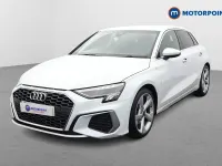 Used Audi A3 S-Line 2023 White Sedan