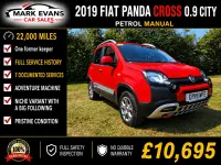 Used Fiat Panda Cross Cross 90 HP (66 kW) 2019 Red Hatchback
