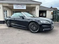 Used Audi A5 Cabriolet S-Line 2017 Black Cabriolet