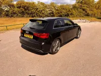 Used Audi A3 S-Line 110 HP (80 kW) 2013 Black Hatchback