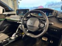 Used Peugeot e-208 GT 100 kW (136 HP) 2021 Yellow Hatchback