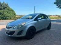Used Vauxhall Corsa 90 HP (66 kW) 2011 Silver Hatchback