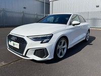 Used Audi A3 S-Line 2022 White Sedan