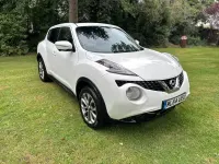 Used Nissan Juke Tekna 110 HP (80 kW) 2014 White SUV