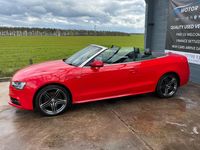 Used Audi A5 Cabriolet S-Line 2013 Red Cabriolet