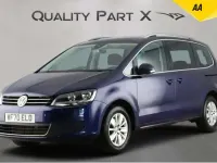 Used VW Sharan SE 150 HP (110 kW) 2020 Blue MPV