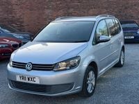 Used VW Touran SE 105 HP (77 kW) 2011 Silver MPV