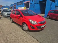 Used Vauxhall Corsa S 65 HP (47 kW) 2013 Red Hatchback