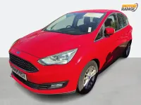 Used Ford C-MAX Zetec 125 HP (91 kW) 2015 Red MPV