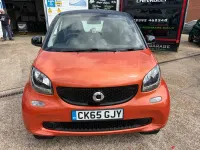 Used Smart ForTwo Coupé Passion 71 HP (52 kW) 2015 Orange Coupe