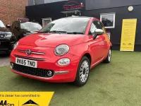Used Fiat 500 Lounge 69 HP (50 kW) 2015 Pink Cabriolet