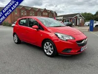 Used Vauxhall Corsa 75 HP (55 kW) 2016 Red Hatchback