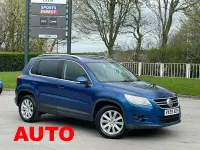 Used VW Tiguan SE 140 HP (102 kW) 2009 Blue SUV