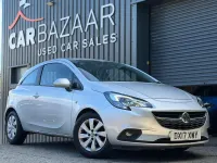 Used Vauxhall Corsa Design Edition 75 HP (55 kW) 2017 Silver Hatchback