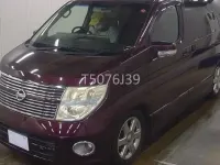 Used Nissan Elgrand 2009 Purple MPV