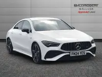 Used Mercedes CLA35 AMG Premium 306 HP (225 kW) 2024 White Coupe