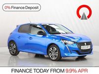 Used Peugeot 208 Allure+ 100 HP (73 kW) 2023 Blue Hatchback