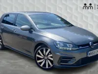 Used VW Golf VII R-line 150 HP (110 kW) 2018 Grey Hatchback
