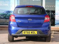 Used Ford Ka Plus Zetec 84 HP (61 kW) 2016 Blue Hatchback