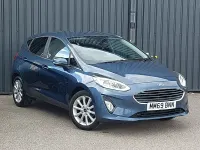 Used Ford Fiesta Titanium 100 HP (73 kW) 2019 Blue Hatchback