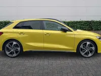 Used Audi A3 Black Edition 2024 Yellow Hatchback