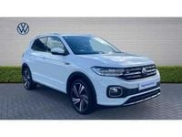 Used VW T-Cross R-line 110 HP (80 kW) 2021 White SUV