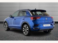 Used VW T-Roc R-line 150 HP (110 kW) 2021 Blue SUV