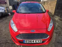 Usado Ford Fiesta Zetec 2014 Vermelho Citadino