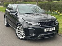 Used Land Rover Range Rover evoque HSE Dynamic 2018 Black Estate