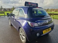 Used Vauxhall Adam Jam 70 HP (51 kW) 2014 Blue Hatchback